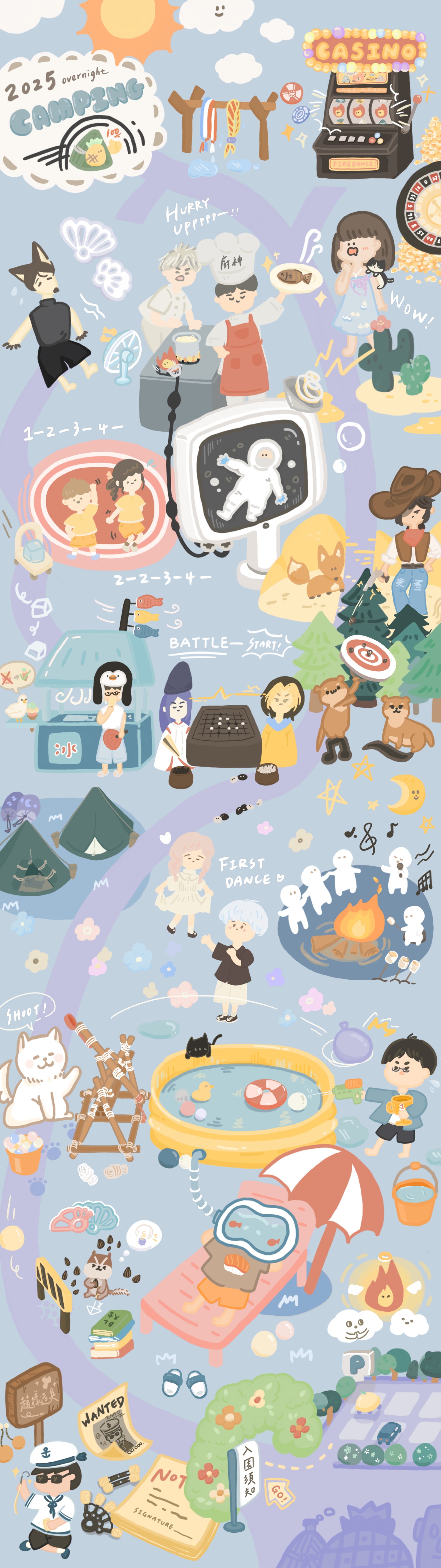 Overnight Camping Cover Page